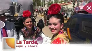 La Tarde, aquí y ahora |Damos un instructivo paseo en coche de caballos por el Real de la Feria