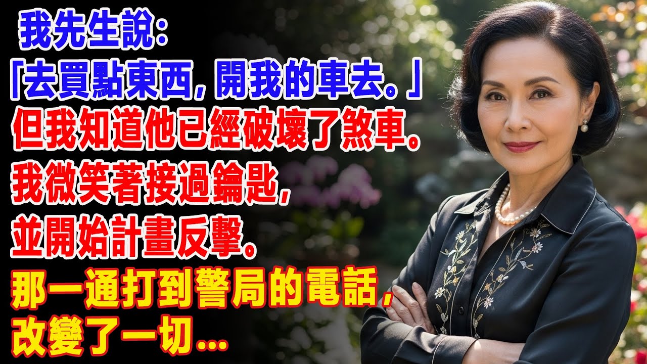 【真實故事】🚗 我先生破壞了我車子的煞車，但他萬萬沒想到，他的親姊姊竟然… 😱 | 父母子女冲突 | 真實故事 | 故事分享 | 情感故事 | 晚年哲理 | 說故事