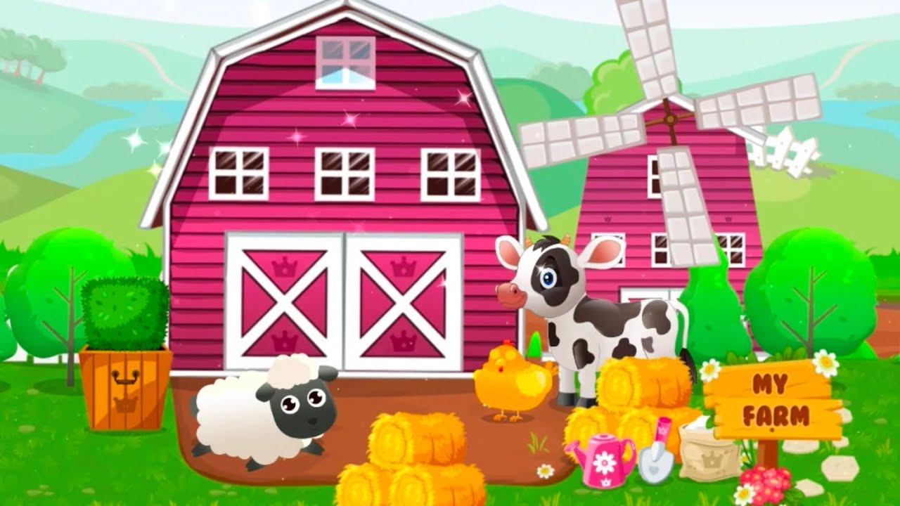 Cow Farm | Cow milking| Cow shelter in farm | Special vedio for babies