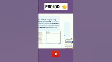 what is prolog #prolog #learning