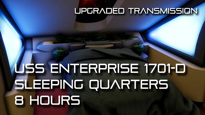 🎧 Enterprise Sleeping Quarters Background Ambience (Star Trek Sleep Sounds, 8 Hours)
