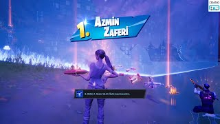 Takipçilerim semih5664 ve gotunger ile Üçlü Maçında Win Aldık Fortnite Oynanış