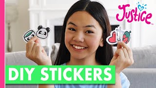 HOW TO MAKE YOUR OWN STICKERS | JESSALYN GRACE