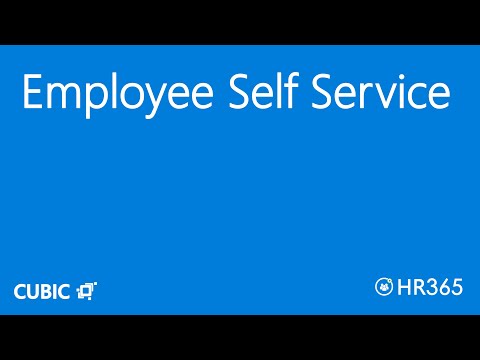 Employee Self Service - HR365