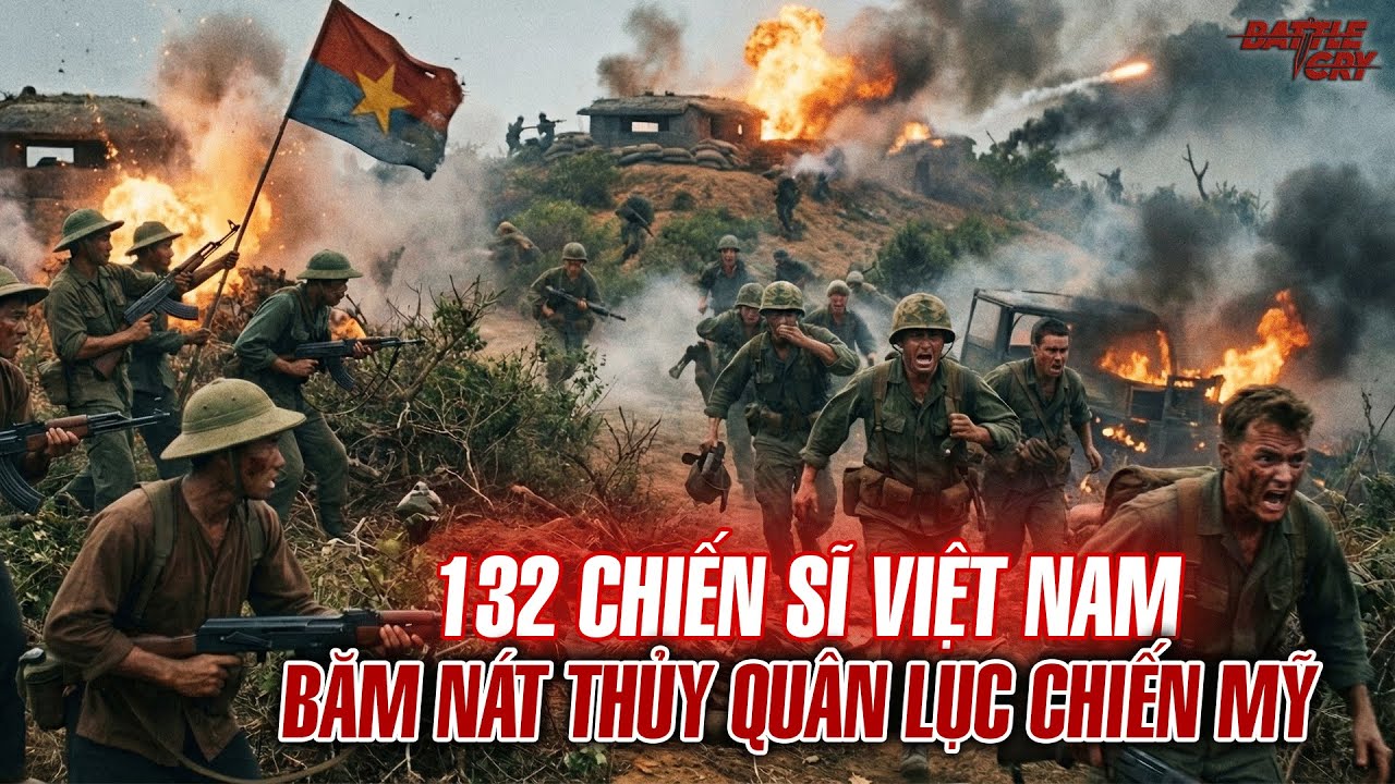 30 PHÚT RÚNG ĐỘNG NÚI THÀNH: 132 "BÓNG MA" VIỆT NAM ĐẬP TAN HUYỀN THOẠI THỦY QUÂN LỤC CHIẾN MỸ