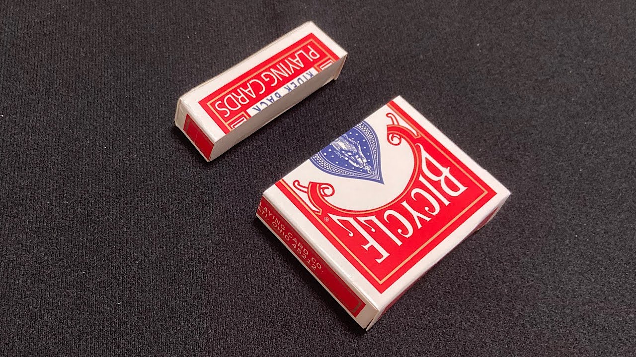 種明かし】これ考えた人、絶対天才！トランプが箱ごと消えるマジック