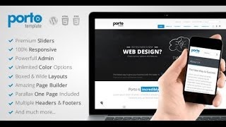 Download the 'Porto' Multipurpose Responsive WordPress Theme