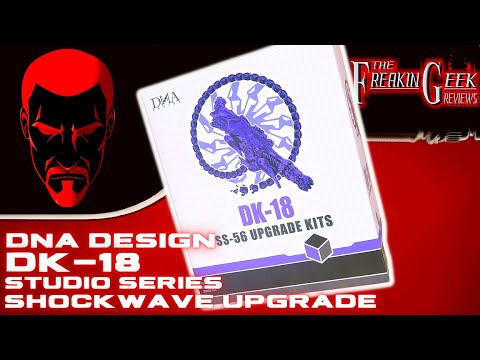 DNA Design DK 18 Studio Series Shockwave UPGRADE EmGo S Transformers Reviews N Stuff 