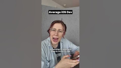 Average iOS Developer 😵‍💫