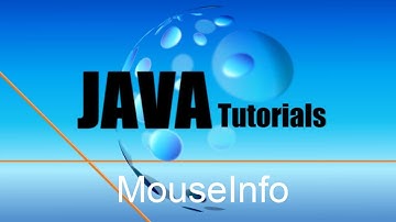 Java Tutorial "MouseInfo" [HD] Deutsch