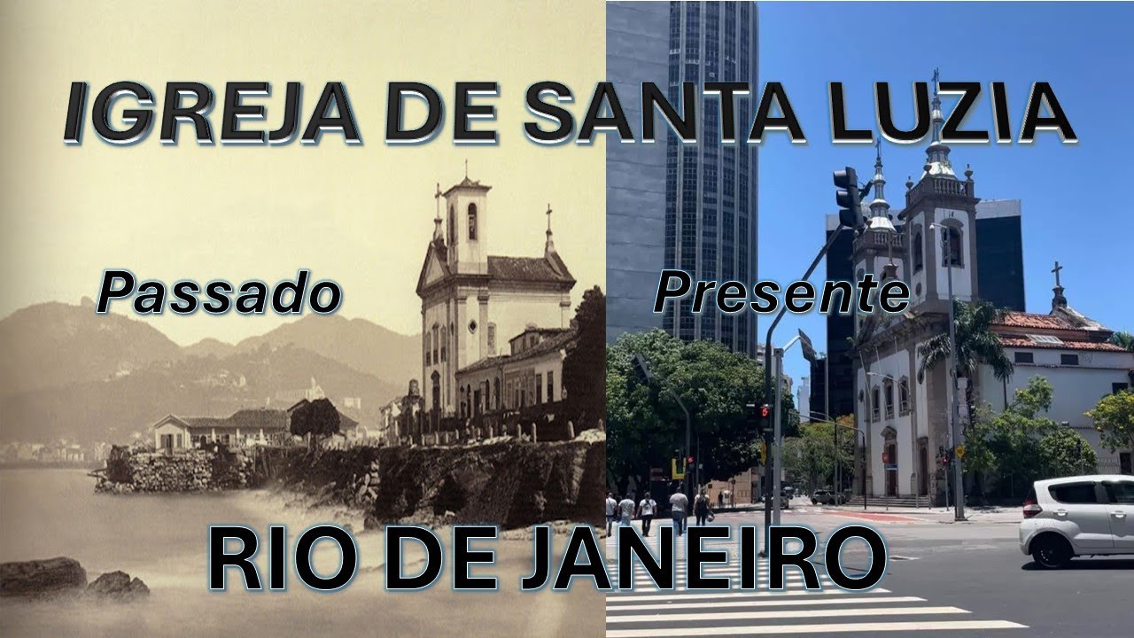 IGREJA DE SANTA LUZIA NO CENTRO DO RIO DE JANEIRO - YouTube