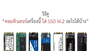 วิธีดู คอมพิวเตอร์เครื่องนี้ ใส่ SSD M.2 อะไรได้บ้าง | ปลาสวรรค์ #234