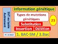 Comment reconnaitre les types des mutations gntiques