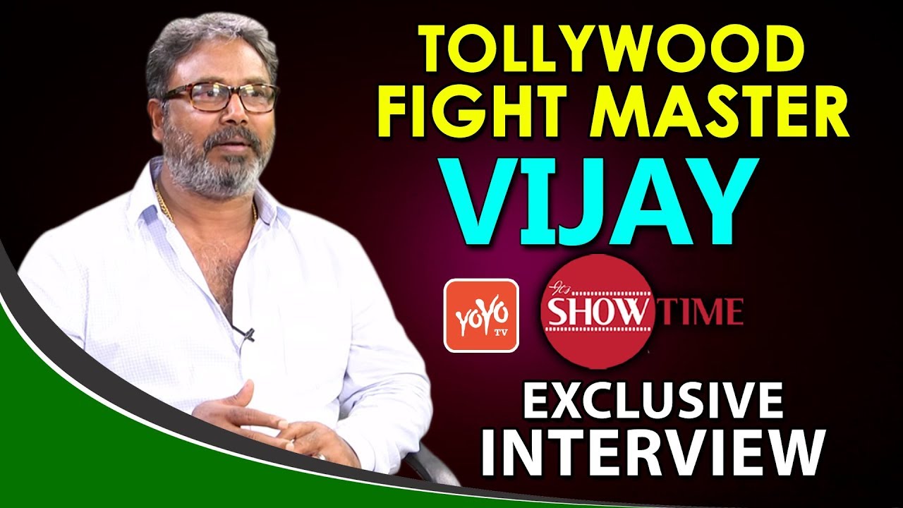Tollywood Fight Master Vijay Exclusive Interview | It's Show Time | YOYO TV Channel