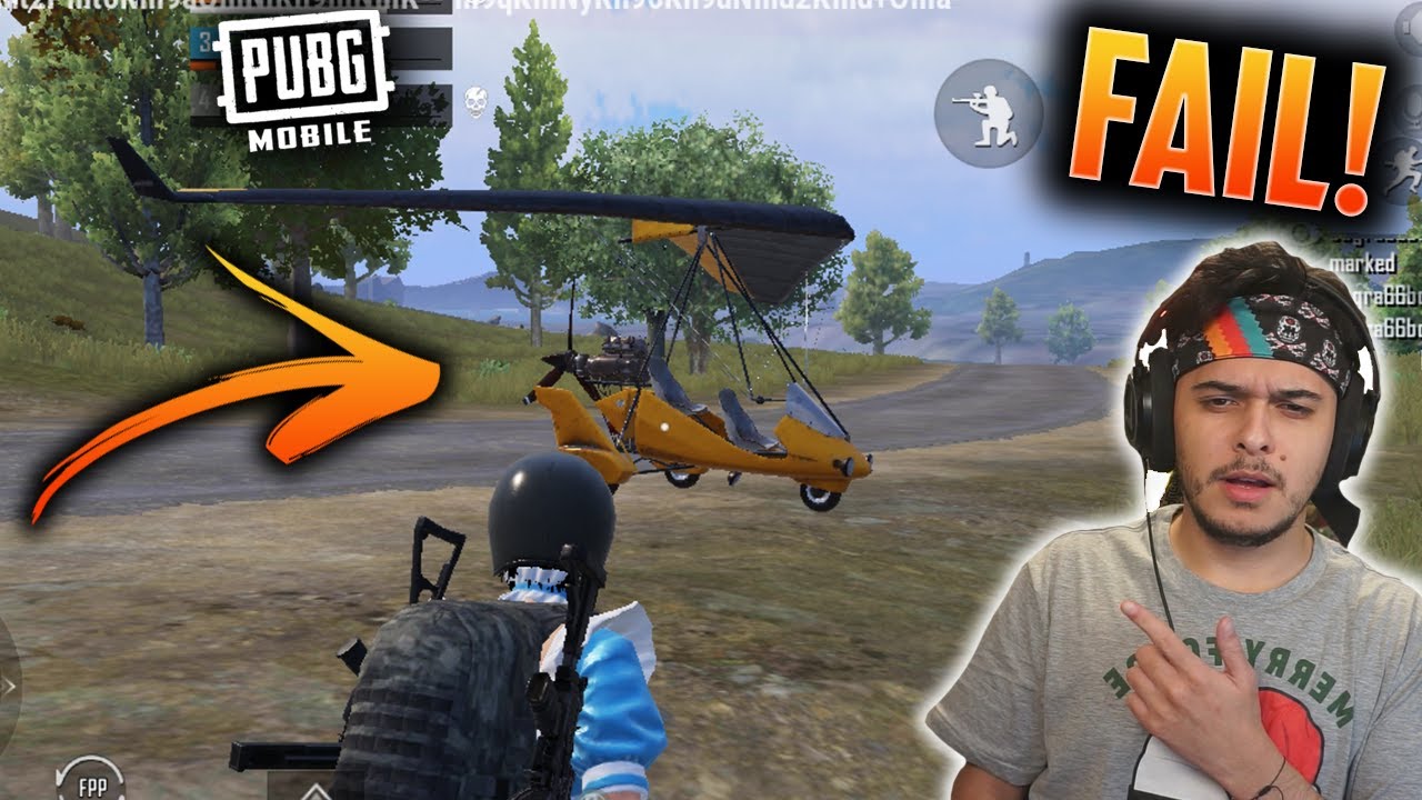 NEW VEHICLE FAIL! – Paraglider in PUBG MOBILE 😂