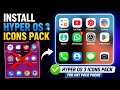 Hyper OS 3 Icons Pack for Any POCO Phone  (Easy Method) | Good Bye Poco Icons | 