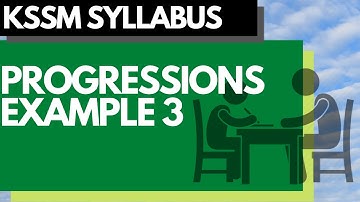 Add Maths KSSM Progressions - HOTS Question Example 3