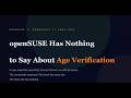 The openSUSE Community Asked a Simple Question... And Got IGNORED.