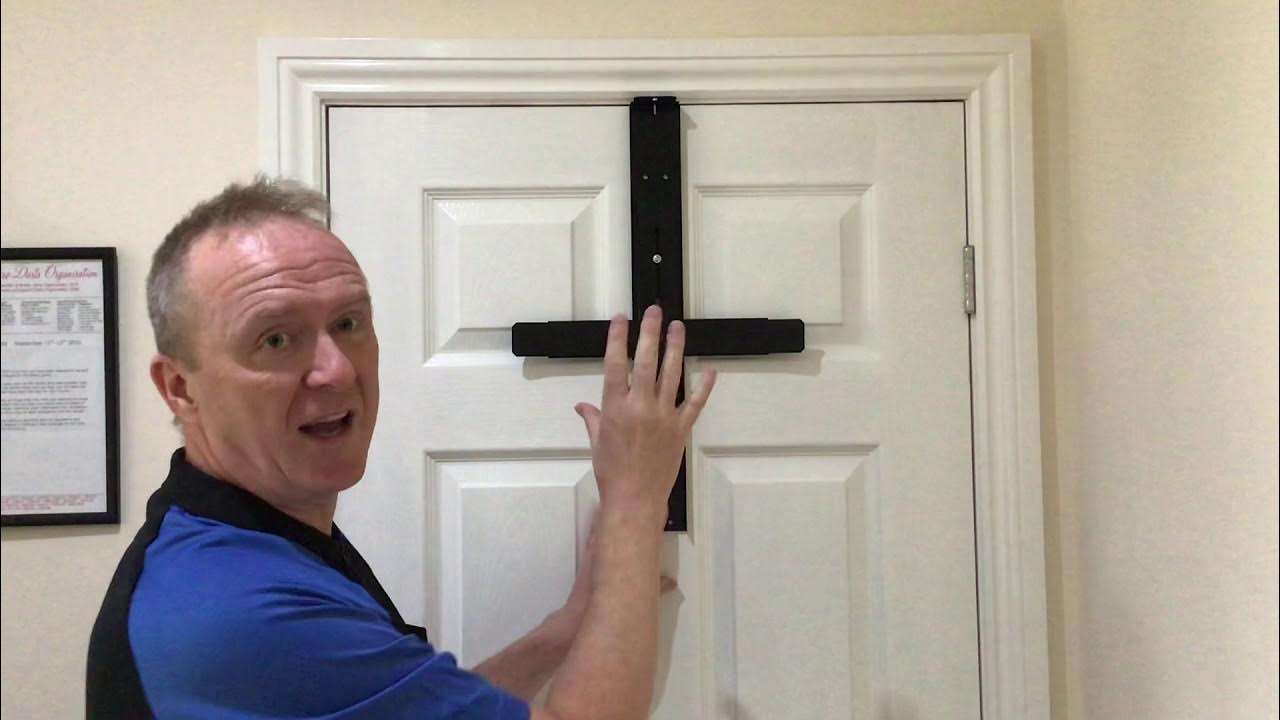 Portable Door Hanger Pro Dartboard Hanging System YouTube
