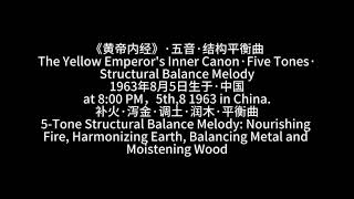 Five-Tone Structural Balance Melody | Nourish Fire · Balance Metal · Harmonize Earth · Moisten Wood