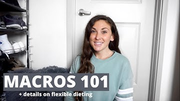 MACROS 101 | Explaining what FLEXIBLE DIETING is and how to get started!