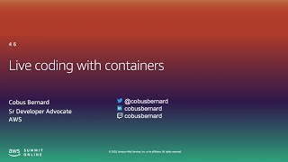 I Want to Read and Write Code - Live Coding with Containers (Level 400)