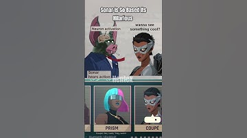 Sonar Is So Based Its Hilarious #dispatch #dispatchgame #shorts