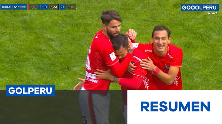 Resumen: Cienciano vs. Universidad San Martín (4-0)