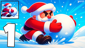 ❄️Snow War Gameplay Walkthrough Part 1 – Epic Snowball Battle (Android,iOS)