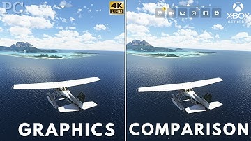 Microsoft Flight Simulator - Xbox Vs Pc  | Direct Graphics Comparison | 4k 60fps  #XboxVsPc #SeriesX