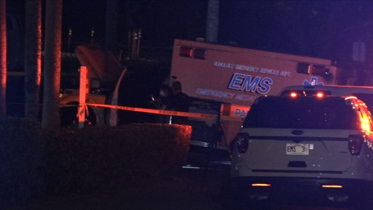 Hawaii ambulance fire: patient dead, EMT critical - YouTube
