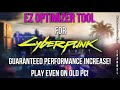 🔥EZ Optimizer for Cyberpunk 2077 Increase Game FPS Performance To Play Even On Low-End PC Nvidia AMD