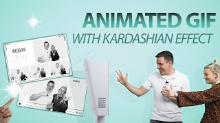 How to work with animated gif and create the Kardashian Photo Booth look screenshot 1