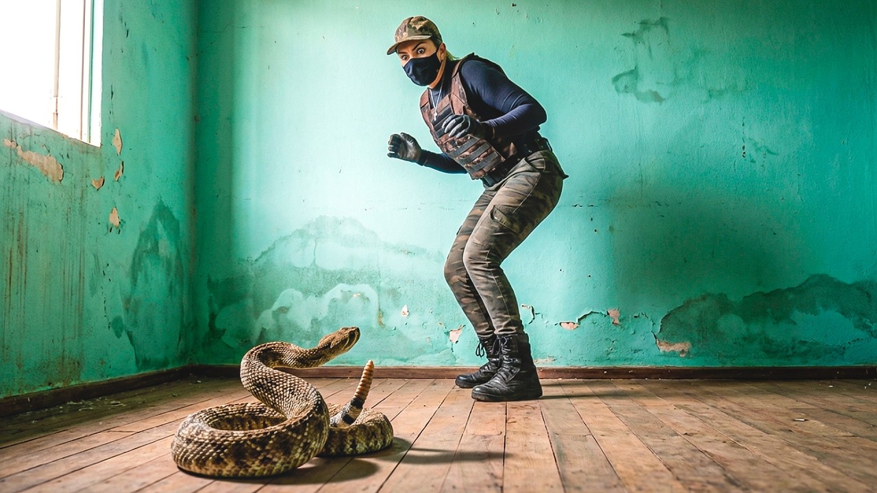 GUARDIÃO DA CASA COBRA CASCAVEL ROSY PASSA MAL - SPIRITBOX