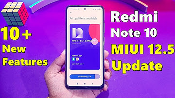 Redmi Note 10 MIUI 12.5 Stable Update | MIUI 12.5.1.0 New Features