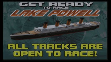 Hydro Thunder Arcade Capture Test - Attract Mode & Lake Powell