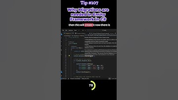Why Migrations are needed in Entity Framework in C# Tip #107