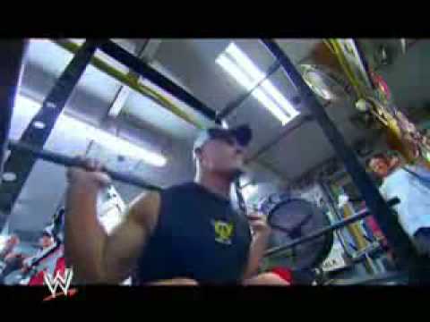 John Cena in the gym