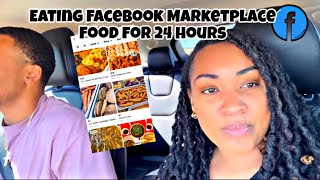 WE ATE FACEBOOK MARKETPLACE FOOD FOR 24 HOURS🤯🫣 | IN PHOENIX, ARIZONA 🌵 #facebookmarketplace 