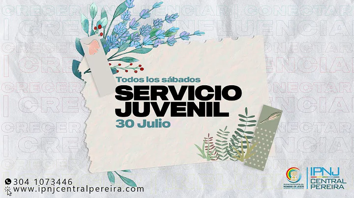 Servicio Juvenil | 30/07/2022 | Maritza Villamil