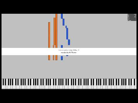 noedolekciN Theme - Sheet Music and UMP Playthrough