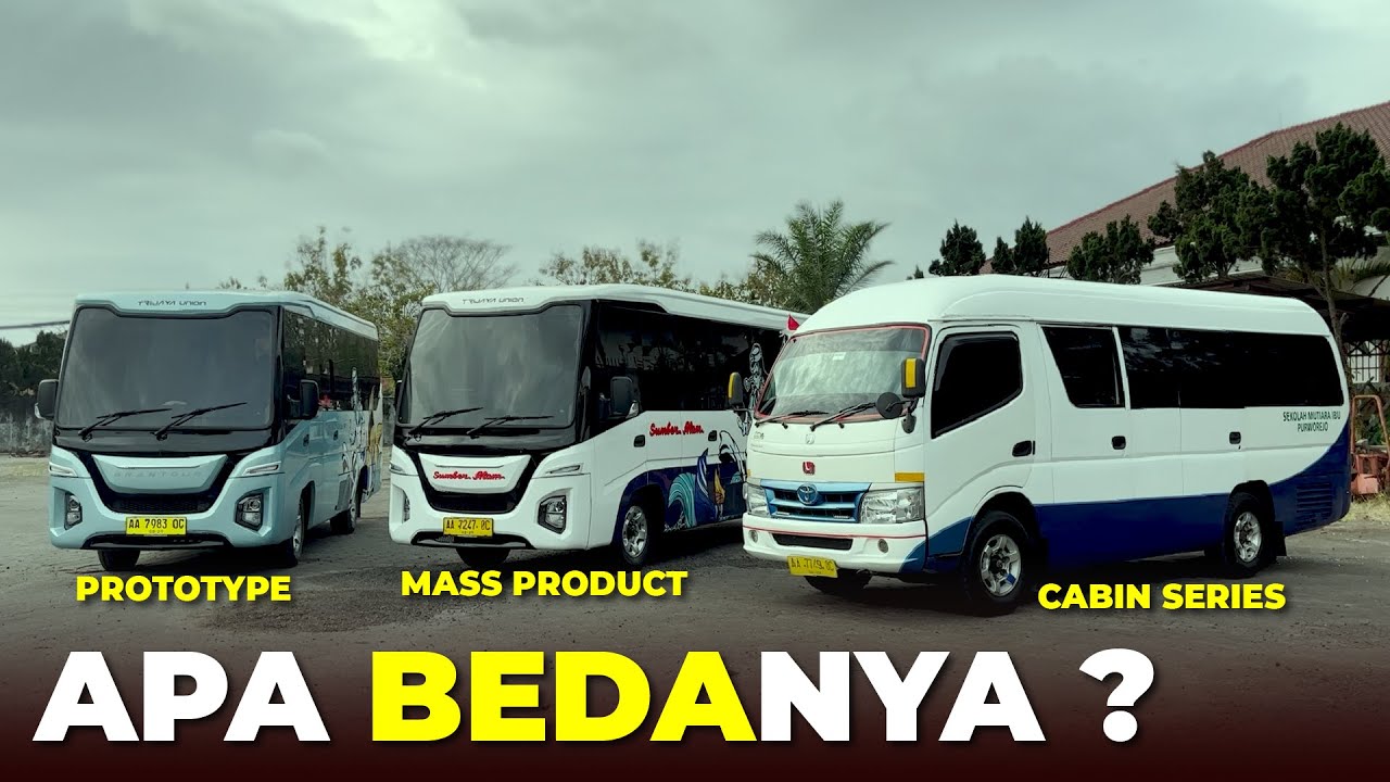 2 UNIT GRANTOUR KITA TERNYATA BEDA ?? LALU SEBERAPA BERUBAH DENGAN MIKROBUS BIASA ??
