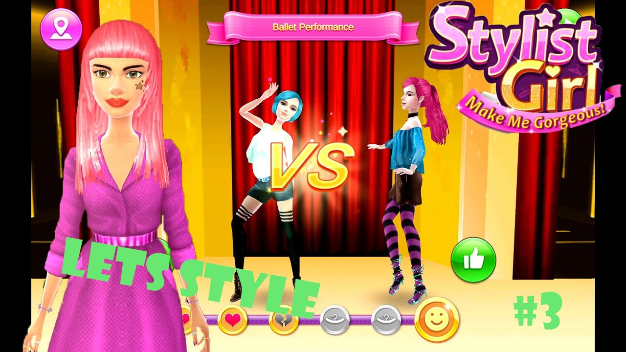 Stylist Girl | Dress Up , Fashion , Shopping MakeUp Game | Part 3