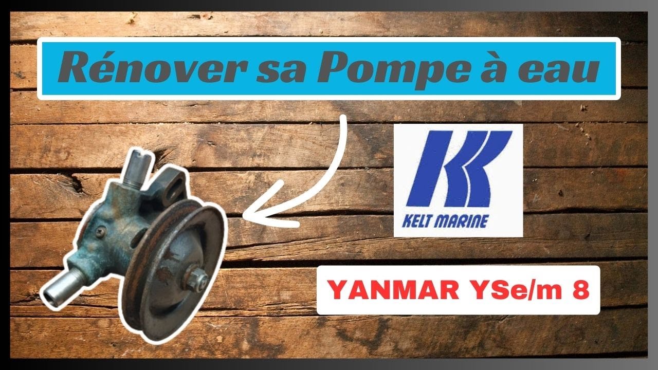 ⁣RENOVATION POMPE à EAU YANMAR YS 8
