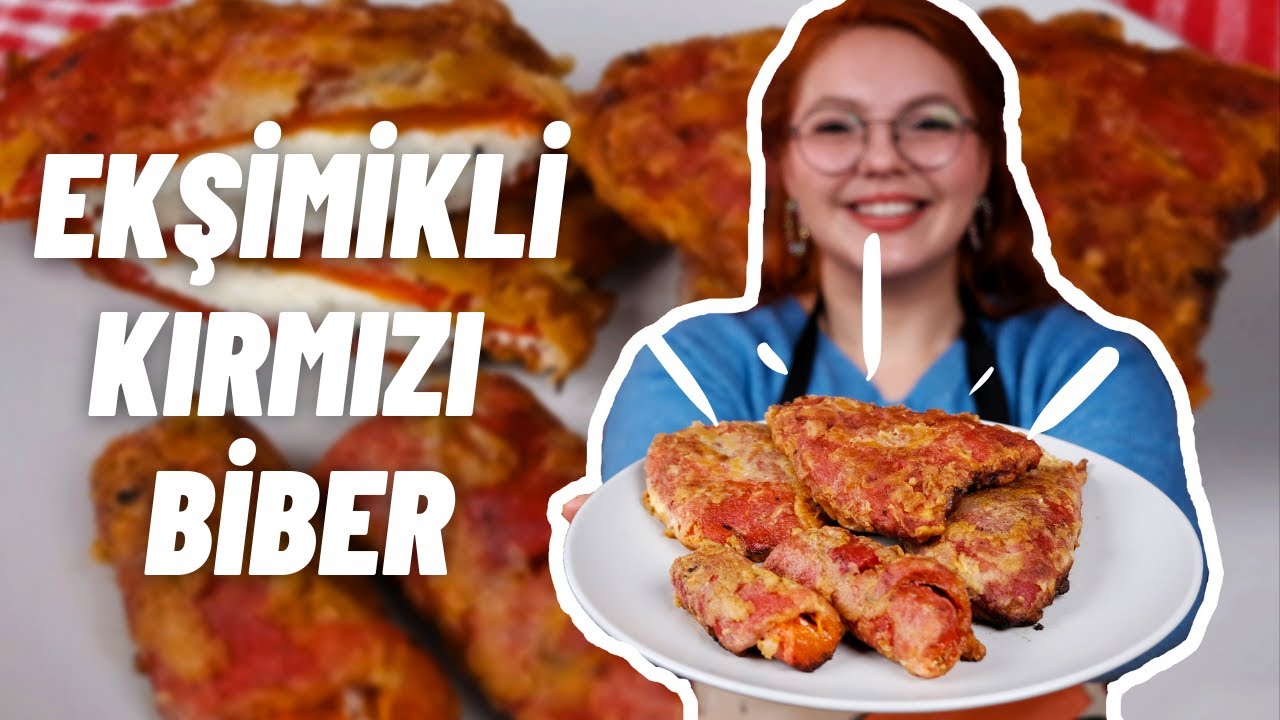 Ekşimikli Kırmızı Biber Tarifi ???? Pratik Göçmen Yemeği Tarifi Nasıl Yapılır? Çuşka Börek Tarifi