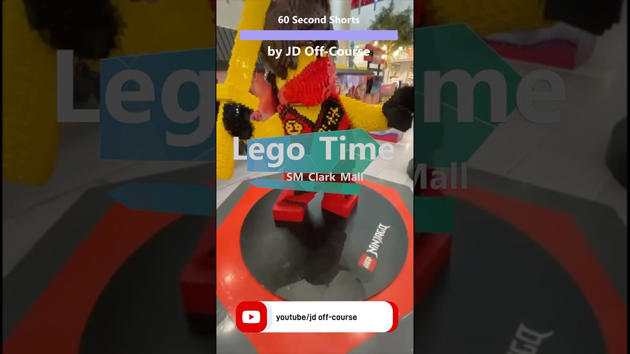 Legos at SM Clark Mall 