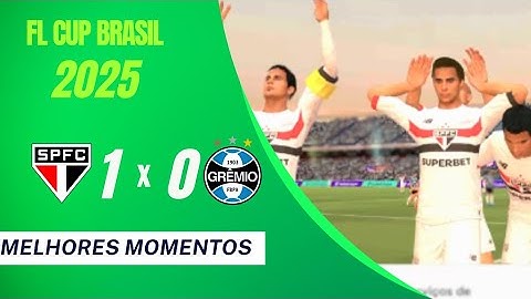 SÃO PAULO 1 X 0 GRÊMIO | MELHORES MOMENTOS | SEMI-FINAL FL CUP BRASIL 2025