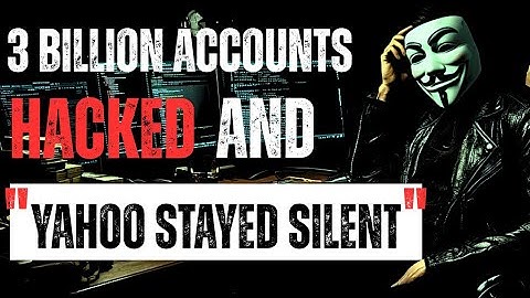  YAHOO DATA BREACH DISASTER | BY UNKNOWN HACKERS