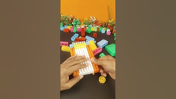 ASMR Relaxation: Mini Block Vehicle Breaking / Block Truck #asmr #satisfying #lego #buildingblocks