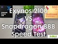 Exynos 2100 vs Snapdragon 888 Speed Test (Galaxy S21)